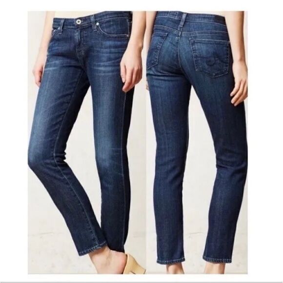 Revolve AG Adriano Goldschmied The Stevie Slim Straight Jeans 27 x 30 C16 - Picture 3 of 11